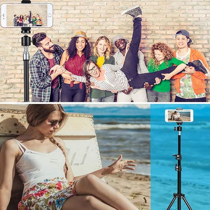 7 feet tripod stand for Ring Light, Videography, Photography, Tiktok, Studio Lighting, Equipment and Multipurpose Usage Elegant Home