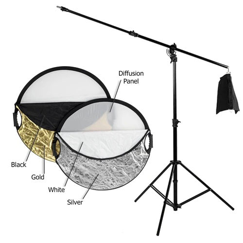 Photography with the 42"/110cm Reflector 42-inch / 107 cm 5 in 1 Special Quality Collapsible Multi-Disc Light Reflector with Bag - Translucent, Silver, Gold, White and Black