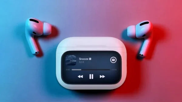 A9 Pro Touch Screen Airpods Pro - ANC Wireless Earbuds With Bluetooth 5.0, LCD Display, Super Bass And Pop-Up Feature