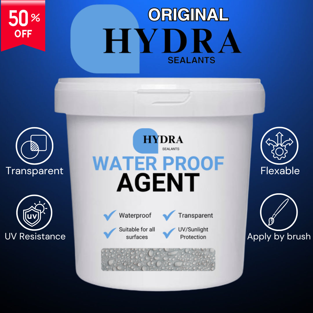 Original Hydra Waterproofing Agent With Brush – 100% Authentic | Long-Lasting Leak Sealant (Not Local Copy, Not Acrylic Paint)