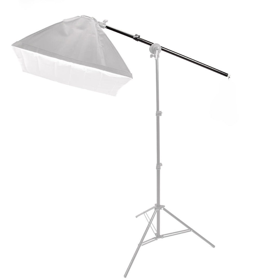 4ft Boom Arm Rod With Dual Swiveling Grip Head Angle Clamp For Studio| Podcasting| Video And Photo Use(High Quality)