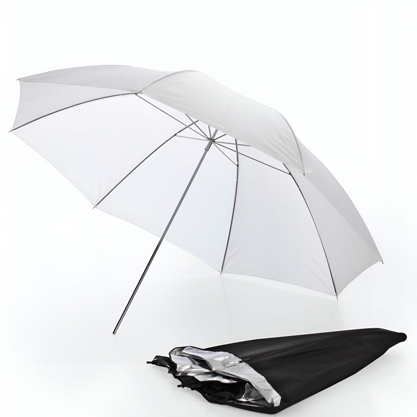Studio Umbrella Black And White 33"/ 83cm Professional Photography Equipment | Reflective Umbrella