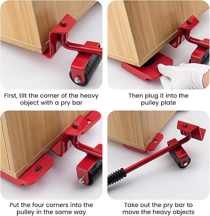 Imported Furniture Mover Tool Set to Move Your Heavy Furniture & Appliances Easily