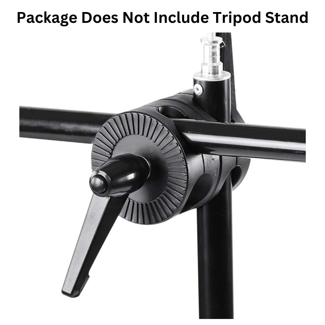 4ft Boom Arm Rod With Dual Swiveling Grip Head Angle Clamp For Studio| Podcasting| Video And Photo Use(High Quality)