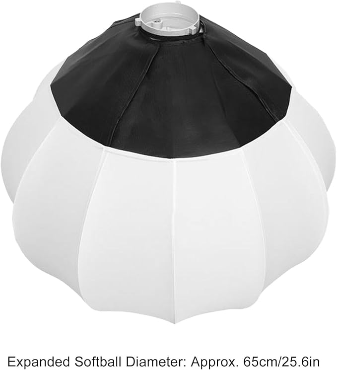 65cm Foldable Lantern Ball Shape Soft Box for Professional Studios| Photography & Videography
