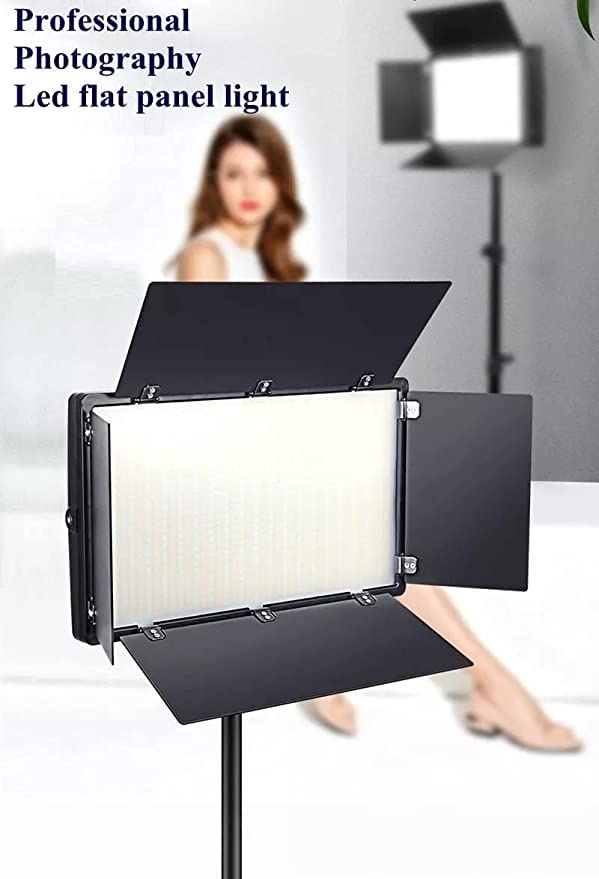 LED 520 Varicolor Professional Video Light 37 Watt For Youtubers| Video & Photo Shoots | Insta Reel Makers (Battery Powered)