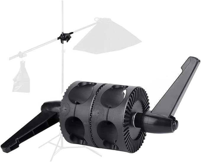 4ft Boom Arm Rod With Dual Swiveling Grip Head Angle Clamp For Studio| Podcasting| Video And Photo Use(High Quality)