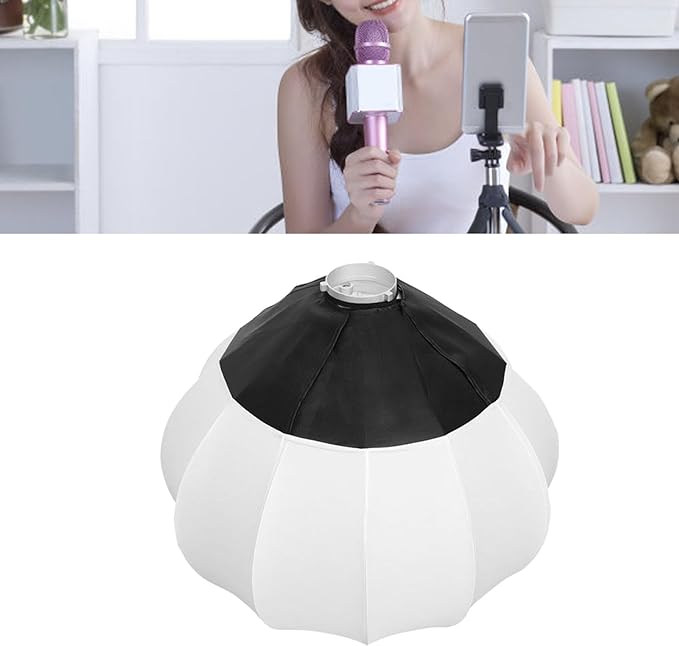 65cm Foldable Lantern Ball Shape Soft Box for Professional Studios| Photography & Videography