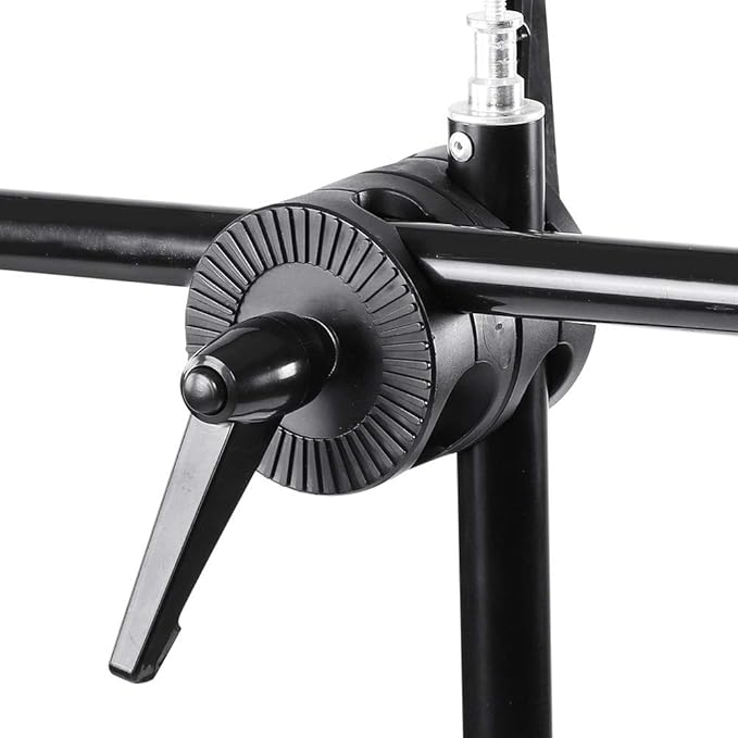 4ft Boom Arm Rod With Dual Swiveling Grip Head Angle Clamp For Studio| Podcasting| Video And Photo Use(High Quality)