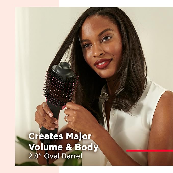 One Step Hair Dryer Brush and volumizer 3 in 1, hair straightner and hair curler for ladies - hare drier for girls - Hair Straightener Comb for Drying for women