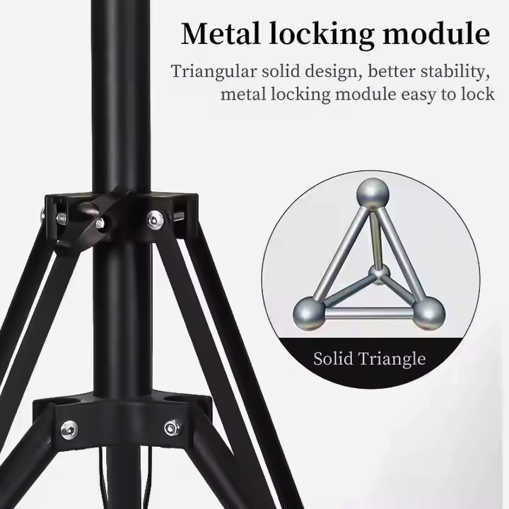 7 feet tripod stand for Ring Light, Videography, Photography, Tiktok, Studio Lighting, Equipment and Multipurpose Usage Elegant Home
