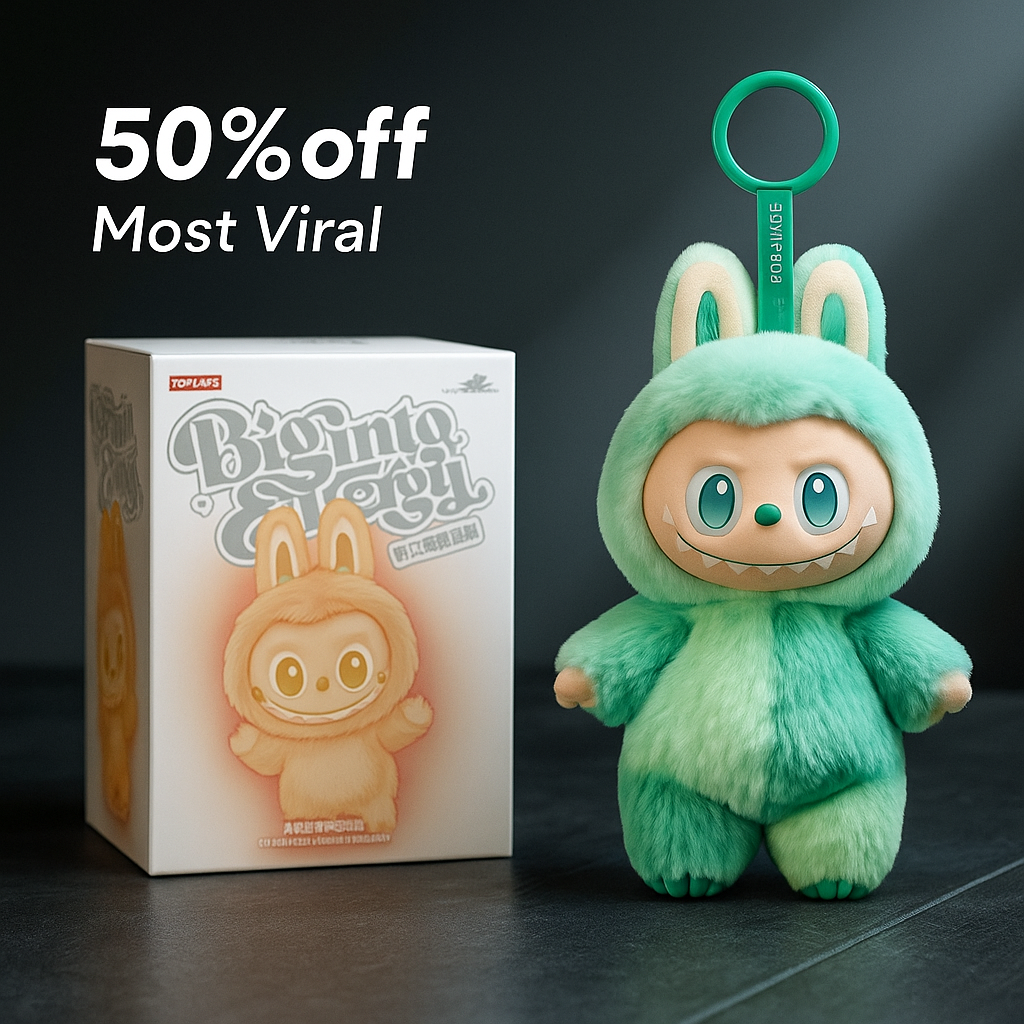 Original Labubu Pop Mart Toy – Limited Edition Plush with Surprise Character-Random Surprise Colour(1 pIece)