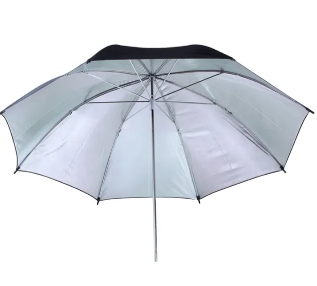 Studio Umbrella Black And White 33"/ 83cm Professional Photography Equipment | Reflective Umbrella