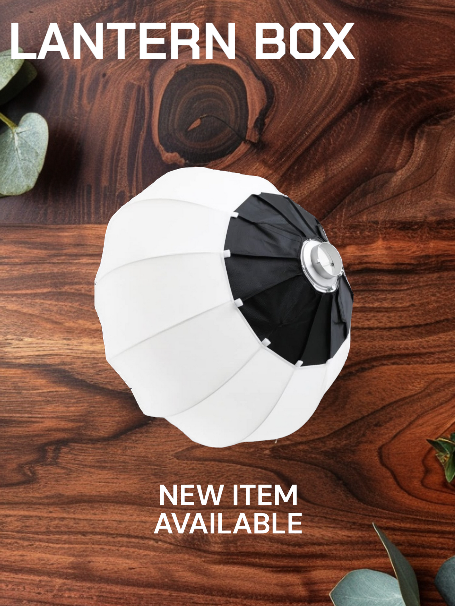 65cm Foldable Lantern Ball Shape Soft Box for Professional Studios| Photography & Videography