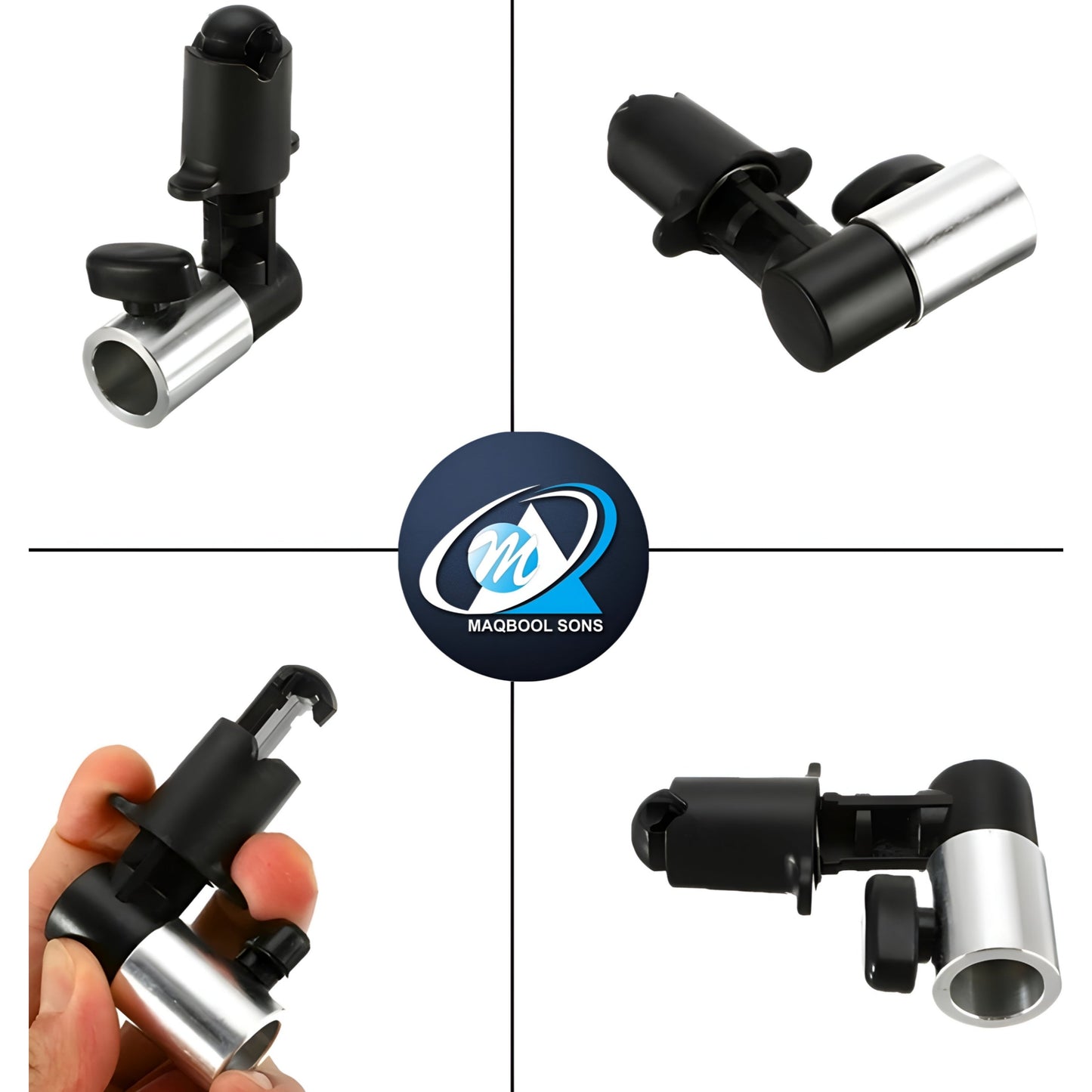 Photography Reflector and Background Holder Clip