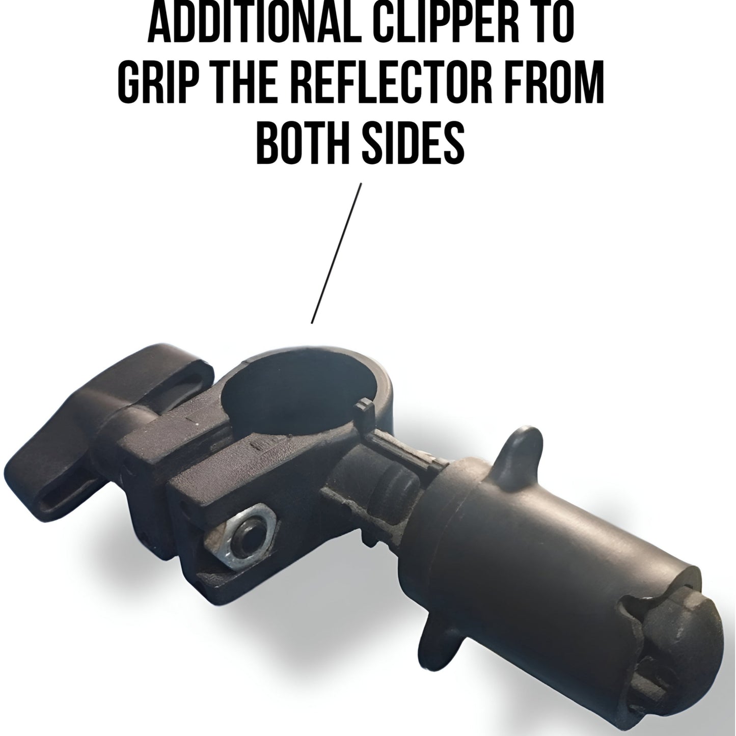 Photography Reflector and Background Holder Clip