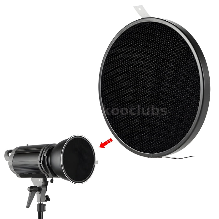 Honeycomb Grid for 7" Standard Reflector Diffuser And Barndoors