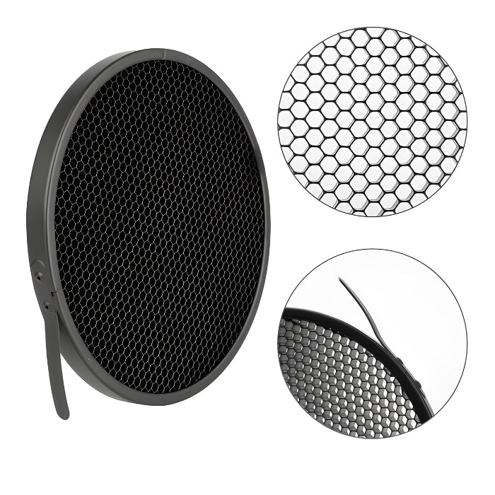 Honeycomb Grid for 7" Standard Reflector Diffuser And Barndoors