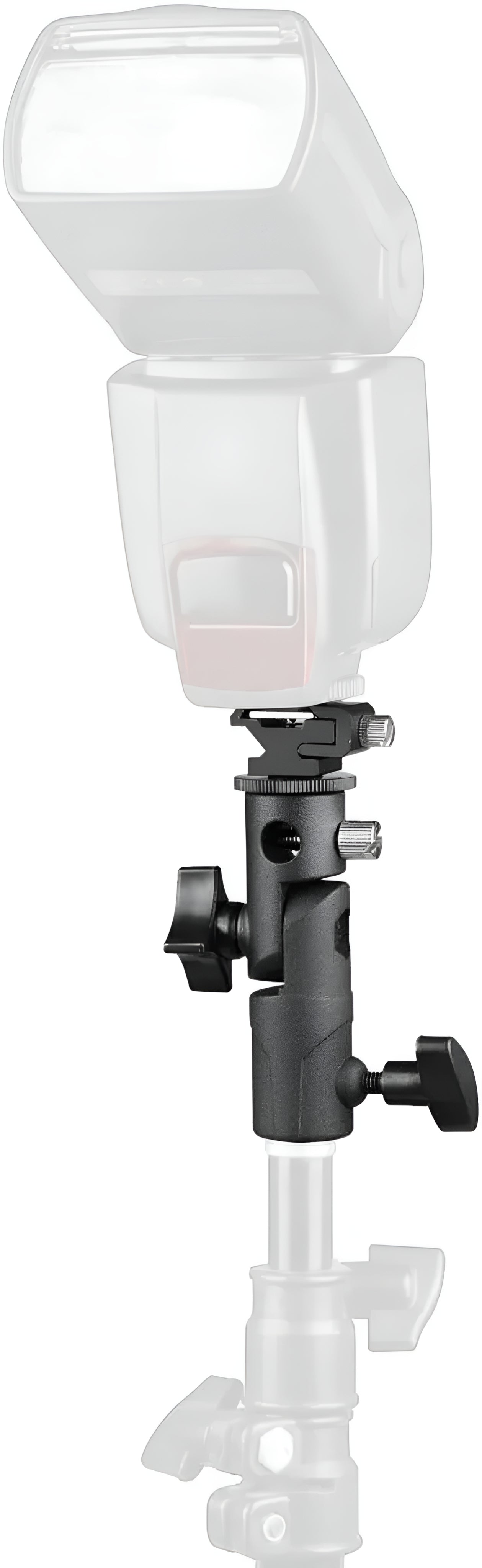 Universal Metal Flash Hot Shoe Speedlite Umbrella Holder Light Stand Grip Bracket