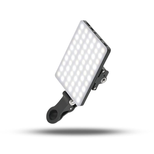 Rechargeable Mobile Selfie Light with Front & Back Clip, Three Light Modes Portable LED Selfie Light, Selfie Light for iPhone, Cell Phone, iPad, Laptop, TiKTok, Volg, Makeup, Video Conferencing