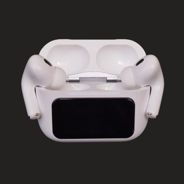 A9 Pro Touch Screen Airpods Pro - ANC Wireless Earbuds With Bluetooth 5.0, LCD Display, Super Bass And Pop-Up Feature
