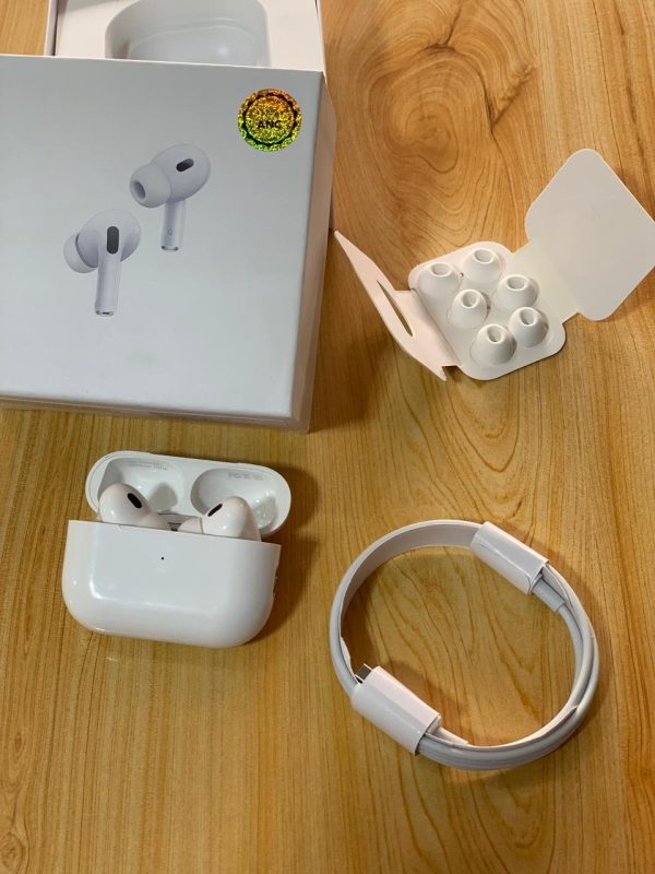 Airpods Pro 2nd Generation Platinum With Anc(Active Noise Cancellation) Original A+ Quality
