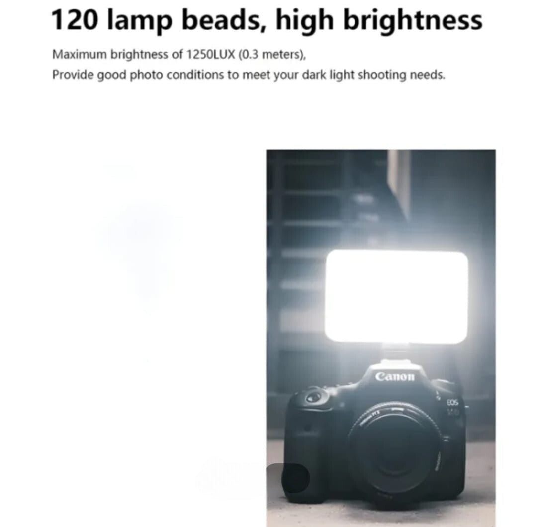 RGB Led 120 Pro Light For Videography|Photography|Product Photography