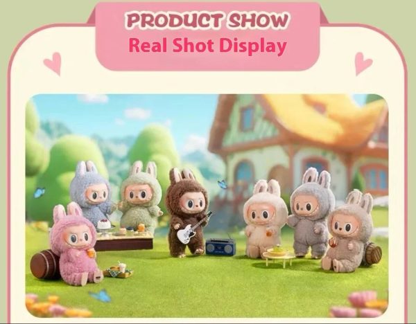 Original Labubu Pop Mart Toy – Limited Edition Plush with Surprise Character-Random Surprise Colour(1 pIece)