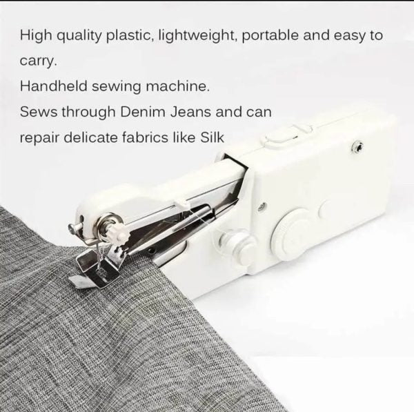 Sewing Machine Mini Handy Stitch Machine | Portable Sewing Machine Battery Operated(instant Stitching)