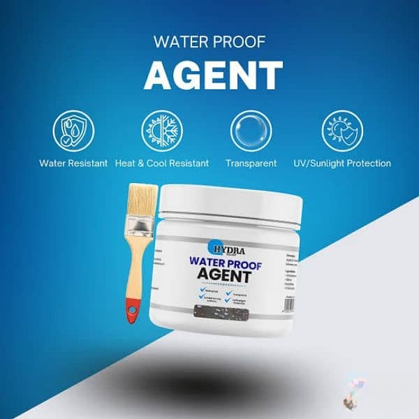 Original Hydra Waterproofing Agent With Brush – 100% Authentic | Long-Lasting Leak Sealant (Not Local Copy, Not Acrylic Paint)